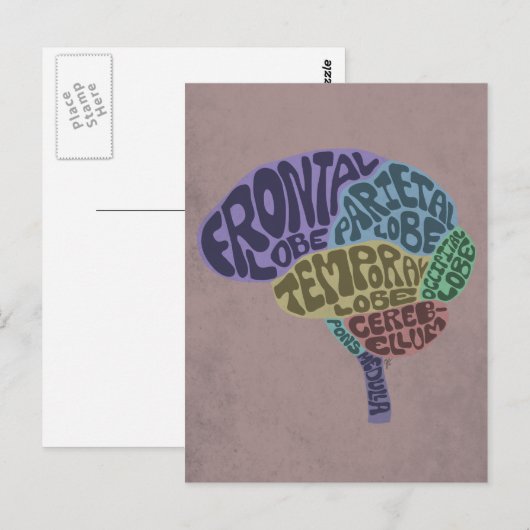 脳はがき ポストカード (正面/裏面)