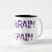 脳も痛みもない ツートーンマグカップ (正面右)