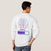 脳も痛みもない Tシャツ (裏面フル)