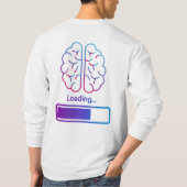 脳も痛みもない Tシャツ (裏面)