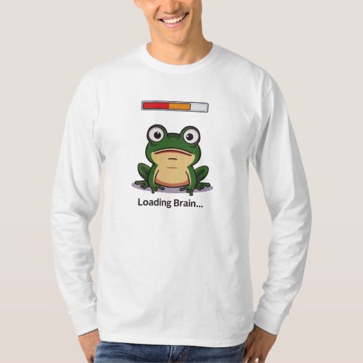 脳をロード中… Tシャツ (正面)