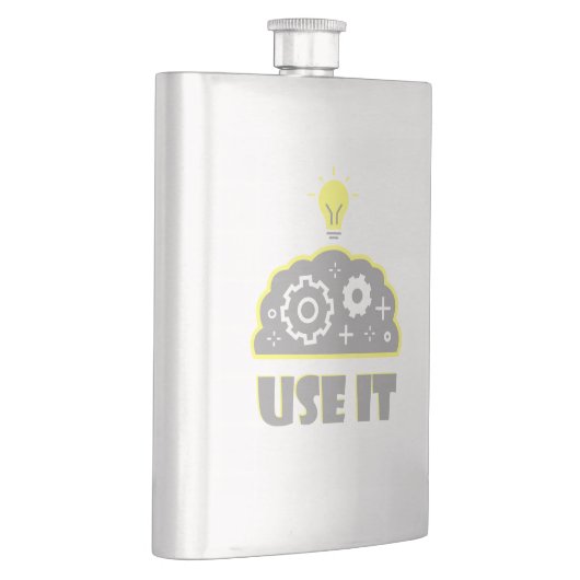 脳を使う フラスク (右)