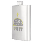 脳を使う フラスク (左)