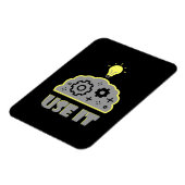 脳を使う マグネット (左側)