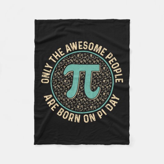 脳を使った自閉症を受け入れる神経多様性 フリースブランケット (正面)