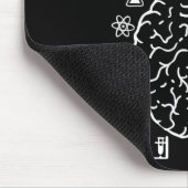 脳を使った自閉症を受け入れる神経多様性 マウスパッド (コーナー)