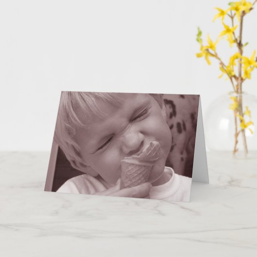 脳を凍らせる カード (黄色い花)