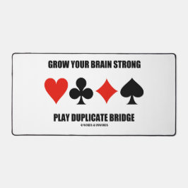 脳を強く二重橋遊に育てる デスクマット