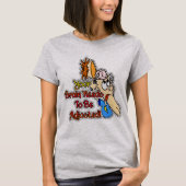 脳を調整する必要がある Tシャツ (正面)