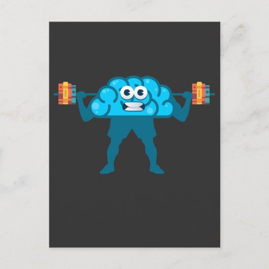 脳エクササイズトレーニング読のジムとブックラバー ポストカード (正面)