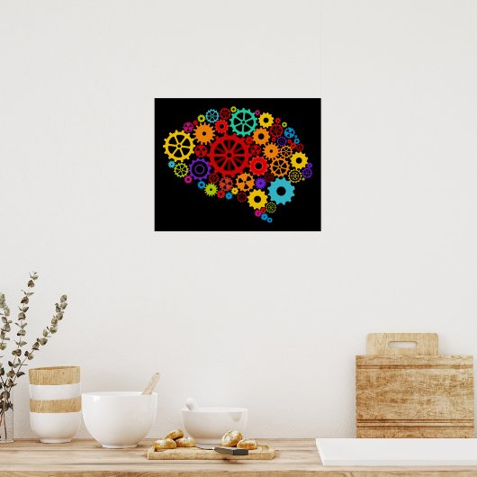 脳ギアポスター ポスター (キッチン)