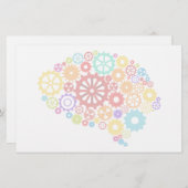 脳ギア文房具 便箋 (正面/裏面)