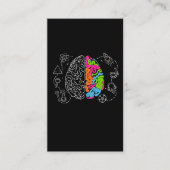 脳グユニークラフィックアートクリエイティブ家 名刺 (正面)