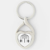 脳ジャム キーホルダー (正面)