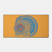 脳スカル デスクマット (正面)