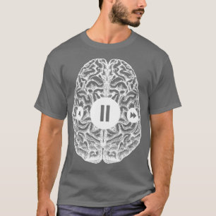 脳ストップ心理ADHD by Tobe Fonseca Tシャツ