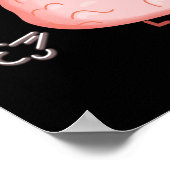 脳ファルトおもしろい解剖学プンダークBG ポスター (角)