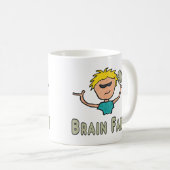 脳ファルト コーヒーマグカップ (正面右)