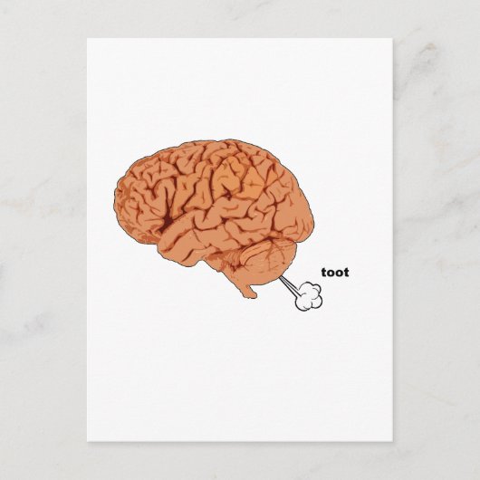 脳ファルト ポストカード (正面)