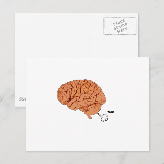 脳ファルト ポストカード (正面/裏面)