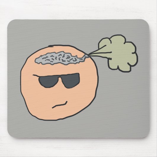 脳ファルト マウスパッド (正面)