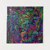 脳メルトタペストリー タペストリー (正面(横))