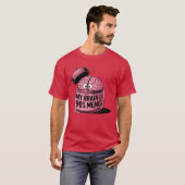 脳内は90%ミーム ギフト Tシャツ (正面フル)