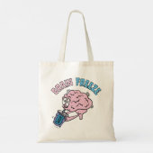 脳凍結漫画おもしろい トートバッグ (裏面)