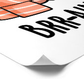 脳凍結生物学おもしろい解剖学パン ポスター (角)