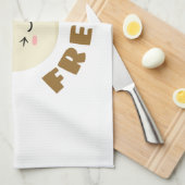 脳凍結 キッチンタオル (四つ折り)