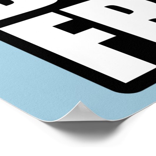 脳凍結 ポスター (角)