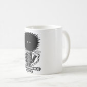 脳出血の記録2025ロゴ コーヒーマグカップ (正面右)