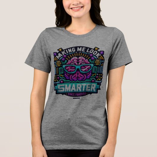 脳力 トライブレンドＴシャツ (正面)