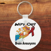 脳動脈瘤を拭き取る キーホルダー (正面)