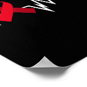 脳動脈瘤リボン脳動脈瘤認識度 ポスター (角)