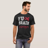 脳動脈瘤戦士の疾患状態動脈瘤 Tシャツ (正面フル)