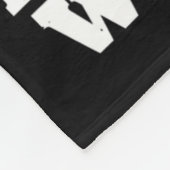 脳動脈瘤戦士認識度リボンの姪 フリースブランケット (角)