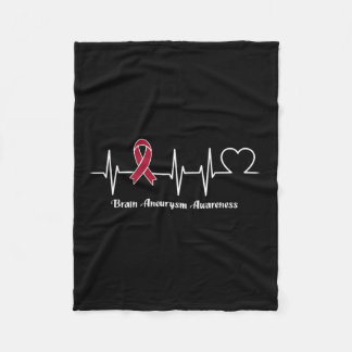 脳動脈瘤戦士 フリースブランケット