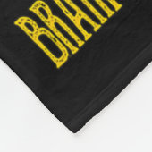 脳動脈瘤認識度ひまわり フリースブランケット (角)