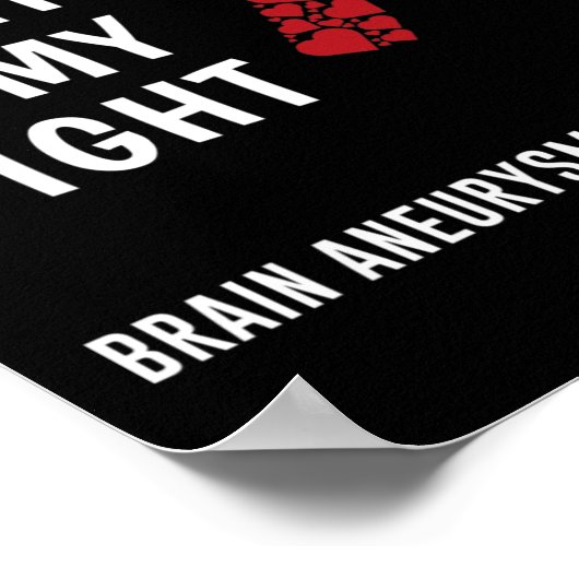 脳動脈瘤認識度5 ポスター (角)