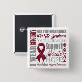 脳動脈瘤認識度 缶バッジ (正面&裏面)