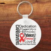 脳卒中介護者コラージュ キーホルダー (正面)