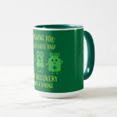 脳卒中回復が良いギフトを得る マグカップ (正面右)