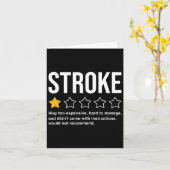 脳卒中生存者ハート病戦士カード カード (黄色い花)