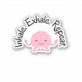 脳呼吸用ビニールシール シール (正面)