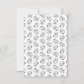 脳図ヴィンテージアートカスタムの背景色 サンキューカード (正面)