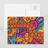 脳地形#17 ポストカード (正面/裏面)