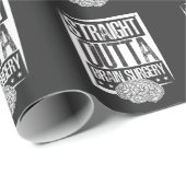 脳外科で生存した腫瘍回復後 ラッピングペーパー (ロールコーナー)