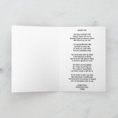 脳外科へこみハロー詩カード サンキューカード (内部)