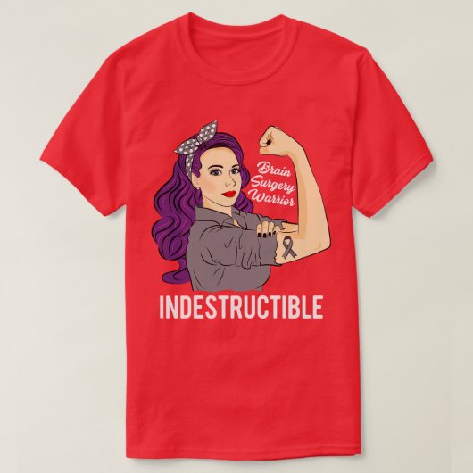 脳外科ウォリアー不破壊認識度Sup Tシャツ (デザイン正面)